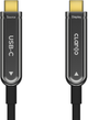 Кабель Claroc USB-C - USB-C 4K 60 Hz 10 м (CLAROC-USBC-10M) - зображення 2