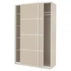 Шафа IKEA PAX/MEHAMN 150x66x236 см (594.298.01) - зображення 1