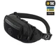 Сумка тактическая через плечо на грудь M-TAC WAIST BAG ELITE HEX BLACK для мультитула и турникета (сумка на пояс) - изображение 1