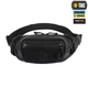 Сумка тактическая через плечо на грудь M-TAC WAIST BAG ELITE HEX BLACK для мультитула и турникета (сумка на пояс) - изображение 3