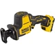 Шабельна пила DeWALT 10.8/12В XR Li-lon, безщіткова, 2 АКБ, ЗУ, кейс TSTAK (DCS312D2) - зображення 1