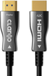 Kabel Claroc HDMI - HDMI 2.0 AOC 4K 60 Hz 100 m (FEN-HDMI-20-100M) - obraz 3