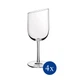 Набор бокалов для белого вина 300 мл 4 шт. NewMoon Glass Villeroy&Boch 1136538120 - изображение 1