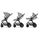 Візок Kinderkraft 3 в 1 Moov Gray Melange (KKWMOOVGRYM0NC) (5902533915019) - зображення 9