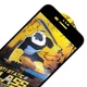 Захисне скло 5D Anti-static Panda (тех.пак) для Apple iPhone 7 / 8 / SE (2020) (4.7") Чорний - зображення 2
