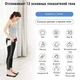 Умные напольные смарт весы электронные с приложением для смартфона bluetooth bathroom scale черный - изображение 7