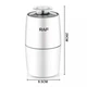 Кофемолка роторная мощная измельчитель электрический RAF R-7122 280 W из нержавеющей стали 100 грамм для кофе и специй - изображение 4