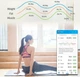 Умные напольные смарт весы электронные с приложением для смартфона bluetooth bathroom scale черный - изображение 13