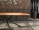 Дизайнерский Кухонный обеденный стол из натурального дерева Loft Design 220x80x75h Черный / Дерево ATL794 - изображение 13