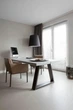 Дизайнерский Кухонный обеденный стол из натурального дерева Loft Design 200x82x75h Черный / Дерево ATL213 - изображение 6