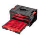 Модульний ящик для інструментів з трьома висувними ящиками Qbrick System PRO Drawer 3 Toolbox Expert Red Ultra - зображення 6