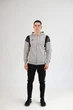 Олімпійка JOMA confort iii zip-up hoodie melange grey XL (102733.251) - зображення 3