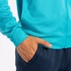 Спортивний костюм JOMA oxford tracksuit fluor turquoise-navy S (102747.013) - изображение 6
