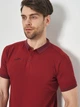 Футболка поло JOMA polo shirt bali ii burgundy s/s 2XL (100748.650) - изображение 4