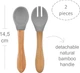 Набор столовых приборов MinikOiOi Dig In Powder Grey (101060057) - изображение 2