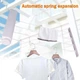 Сушилка для белья настенная Laundry AG4 бельевая веревка, 4 ряда, 3.2 метра длина, автоматическая вытяжная - изображение 7