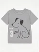 Футболки детская серая Dog 3 George 98-104см (400092928) - изображение 1