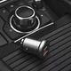 Автомобільний зарядний пристрій АЗП Proove Viraty Car Charger 45W (QC+PD) Type-C + USB (silver) - изображение 3
