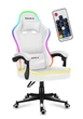 Компьютерное геймерское кресло HUZARO Force 4.4 WHITE RGB - изображение 1