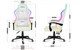 Компьютерное геймерское кресло HUZARO Force 4.4 WHITE RGB - изображение 7