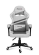 Ігрове крісло HUZARO FORCE 4.4 White Mesh Оббивка тканина Білий - зображення 3