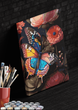 Картина за номерами з фарбами металік Кохання метеликів (АМ-0691-BIG) 60*80 см Millennium - зображення 1