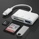 Перехідник з USB Type-C на USB 3.0 + SD/TF (3 в 1) Адаптер для USB-C на флешку і SD TF картрідер (485701) - зображення 3