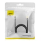 Патч корд мережевий кабель LAN RJ45 Baseus High Speed Seven types 10gigabit ethernet cable (3m, 10Gbps, САТ 7) - зображення 10