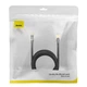 Патч корд мережевий кабель LAN RJ45 Baseus High Speed Seven types 10gigabit ethernet cable (8m, 10Gbps, САТ 7) - зображення 10