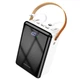Повербанк на 80000mAh із швидкою зарядкою BOROFONE Terra fully (3USB/2Type-C/Lightning, 22.5W/3A, PD/QC). White - зображення 2