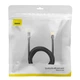 Патч корд мережевий кабель LAN RJ45 Baseus High Speed Seven types 10gigabit ethernet cable (10m, 10Gbps, САТ 7) - зображення 10