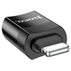 Адаптер Hoco UA17 Lightning на Type-C женский адаптер |2A, USB2.0| Черный - изображение 3