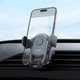 Автотримач Hoco H6 Grateful one-button car holder Black - зображення 5
