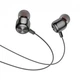 Навушники HOCO M87 String wired earphones with with microphone Gloomy Black - изображение 3