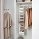 Підвісна шафа IKEA SKUBB reg 9 отделений 22 x 34 x 120 см Біла (10185588) - зображення 5