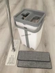 Комплект швабра с ведром на 8 л Scratch Cleaning Easy Mop с автоматическим отжимом и складной ручкой (белое) - зображення 2