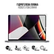 Гидрогелевая пленка на макбук ArmorStandart для MacBook Pro 16 M3/M2/M1 (A2485/A2780/A2991) защитная пленка для макбука прозрачная (ARM65817) - изображение 2