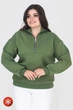 Тепла кофта KAROLINA хакі XL (3041064) - изображение 1