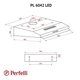 Вытяжка Perfelli pl 6042 w led - изображение 8