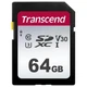 Карта памяти Transcend 64gb sdxc class 10 uhs-i u3 v30 (ts64gsdc300s) - изображение 1