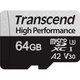 Карта памяти Transcend 64gb microSDXC class 10 uhs-i u1 High Endurance (ts64gusd350v) - изображение 2