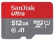 Карта памяти microSDXC, 512Gb, Class10 uhs-i Ultra a1, SanDisk, sd адаптер (sdsquac-512g-gn6ma) - изображение 2