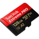 Карта памяти SanDisk 128 gb microSDXC uhs-i u3 Extreme Pro+SD Adapter (sdsqxcd-128g-gn6ma) - изображение 3