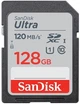Карта пам'яті SanDisk sd 128gb c10 uhs-i R140MB/s Ultra sdsdunb-128g-gn6in - зображення 1