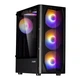 Корпус Zalman n4 Rev.1, без бп, 1xUSB3.0, 2xUSB2.0, 3x140mm rgb, 3x120mm rgb, tg Side Window, atx, черный n4rev.1 - изображение 2