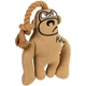 Іграшка для собак Collar Обезьяна з пищалкою GiGwi Puffer zoo, текстиль, веревка, 31 см - зображення 2