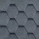Битумная черепица BTM Shingle Rubin Серый - изображение 1