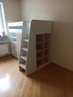 Кровать-чердак с выдвижным столом, шкафом и полками для детей Fmebel Дакота 80х190 - изображение 11