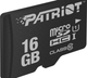 Карта пам'яті PATRIOT microSDHC LX SERIES 16GB CLASS 10 (PSF16GMDC10) - зображення 2