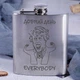 Фляга сталева "Добрий день everybody", Дерев'яна подарункова коробка - зображення 2